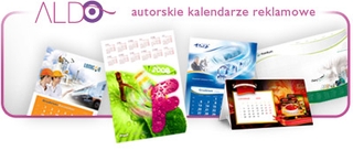 Autorskie kalendarze reklamowe - Aldo Kalendarze