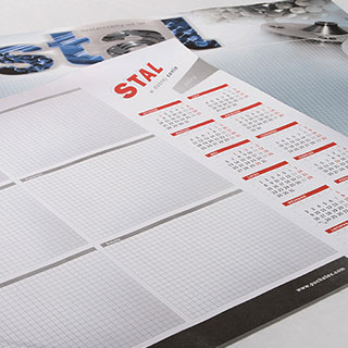 reklamowe kalendarze biurkowe leżace